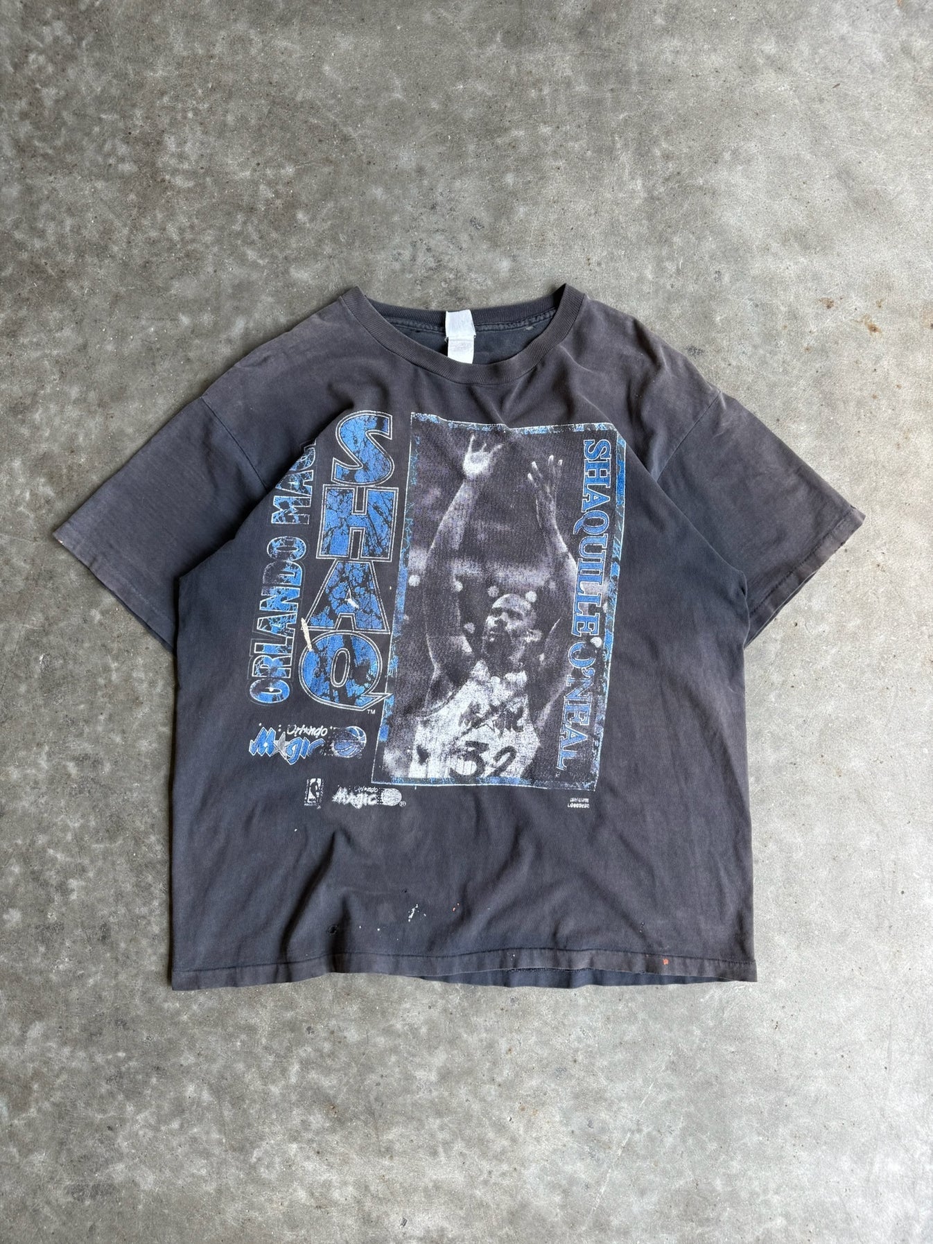 Vintage Single Stitch Shaq Orlando Graphic Tee