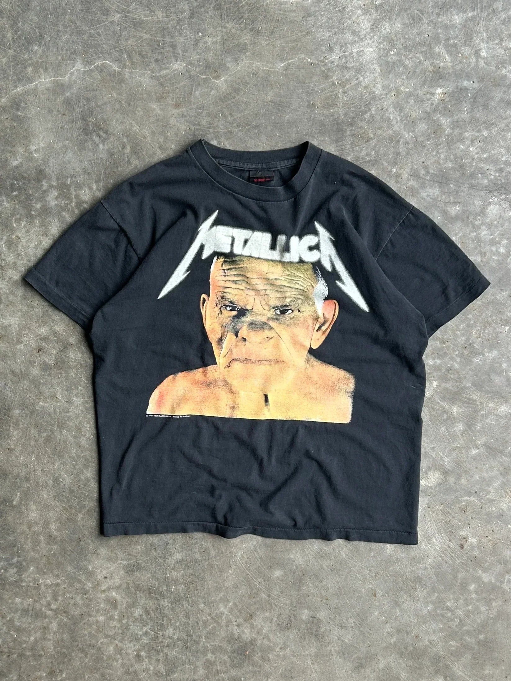Vintage Off to Never Never Land Metallica Tee