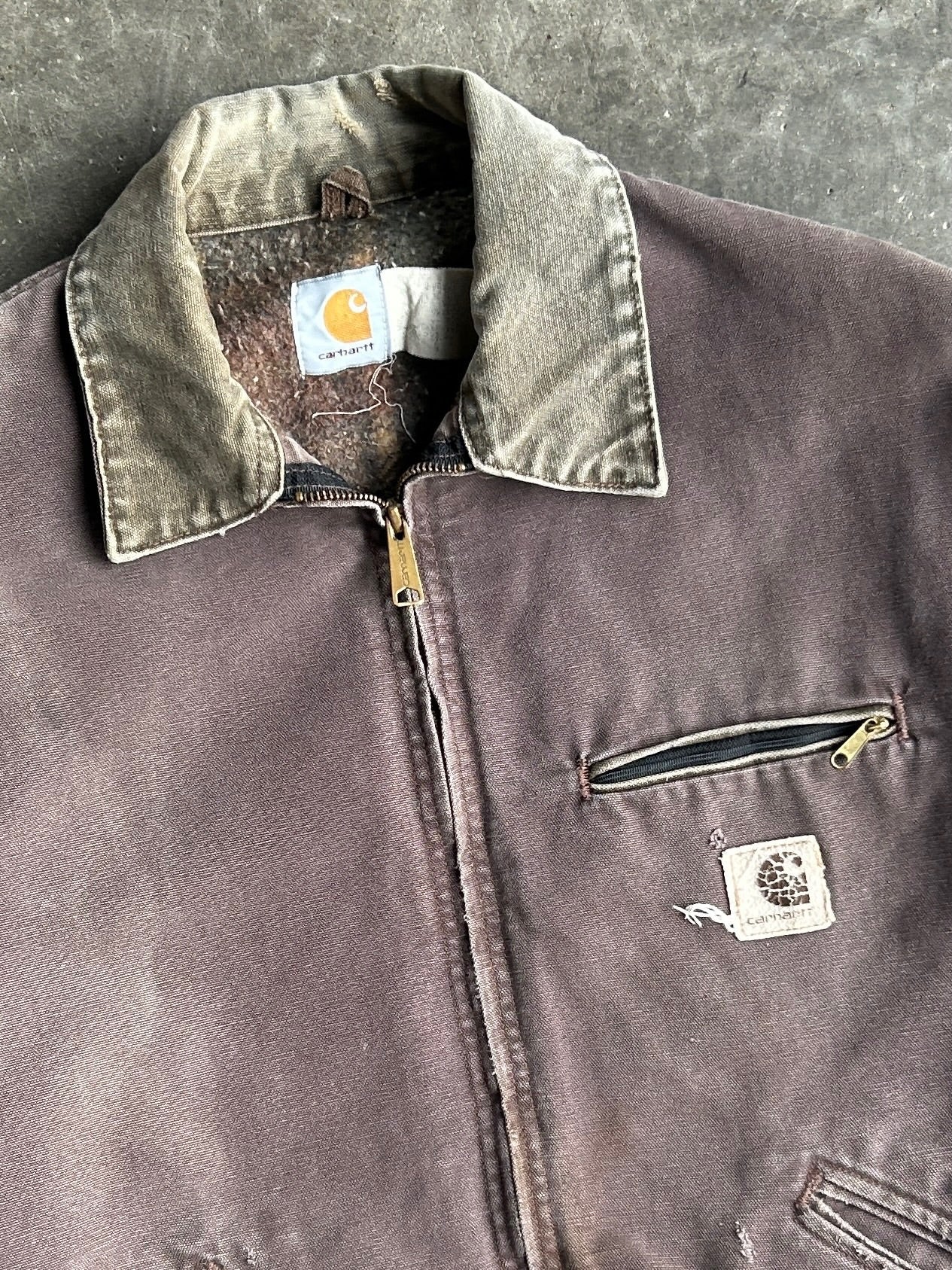 Vintage Plum Detroit Carhartt Jacket™