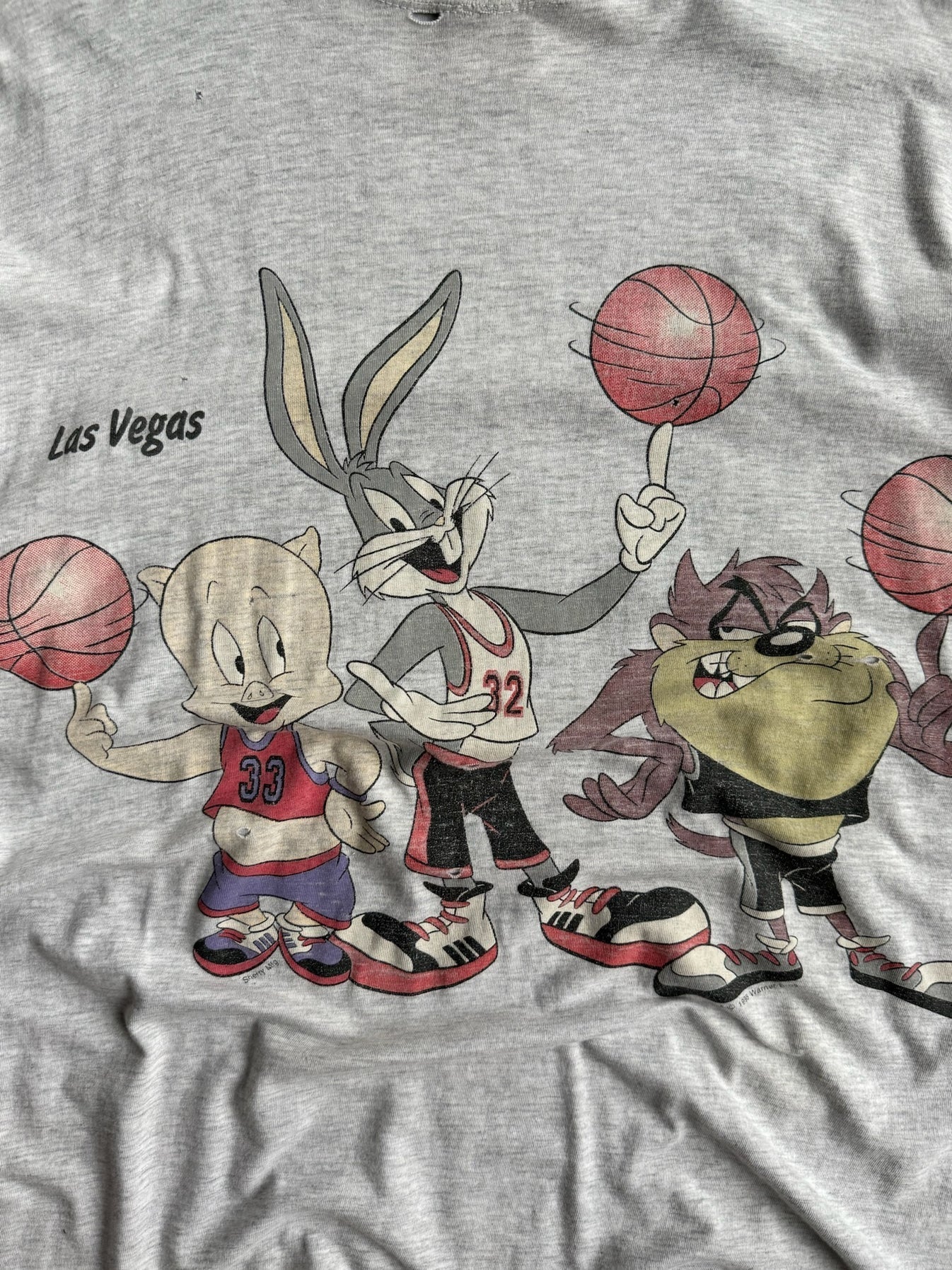 Vintage Faded Las Vegas Aces Looney Tee