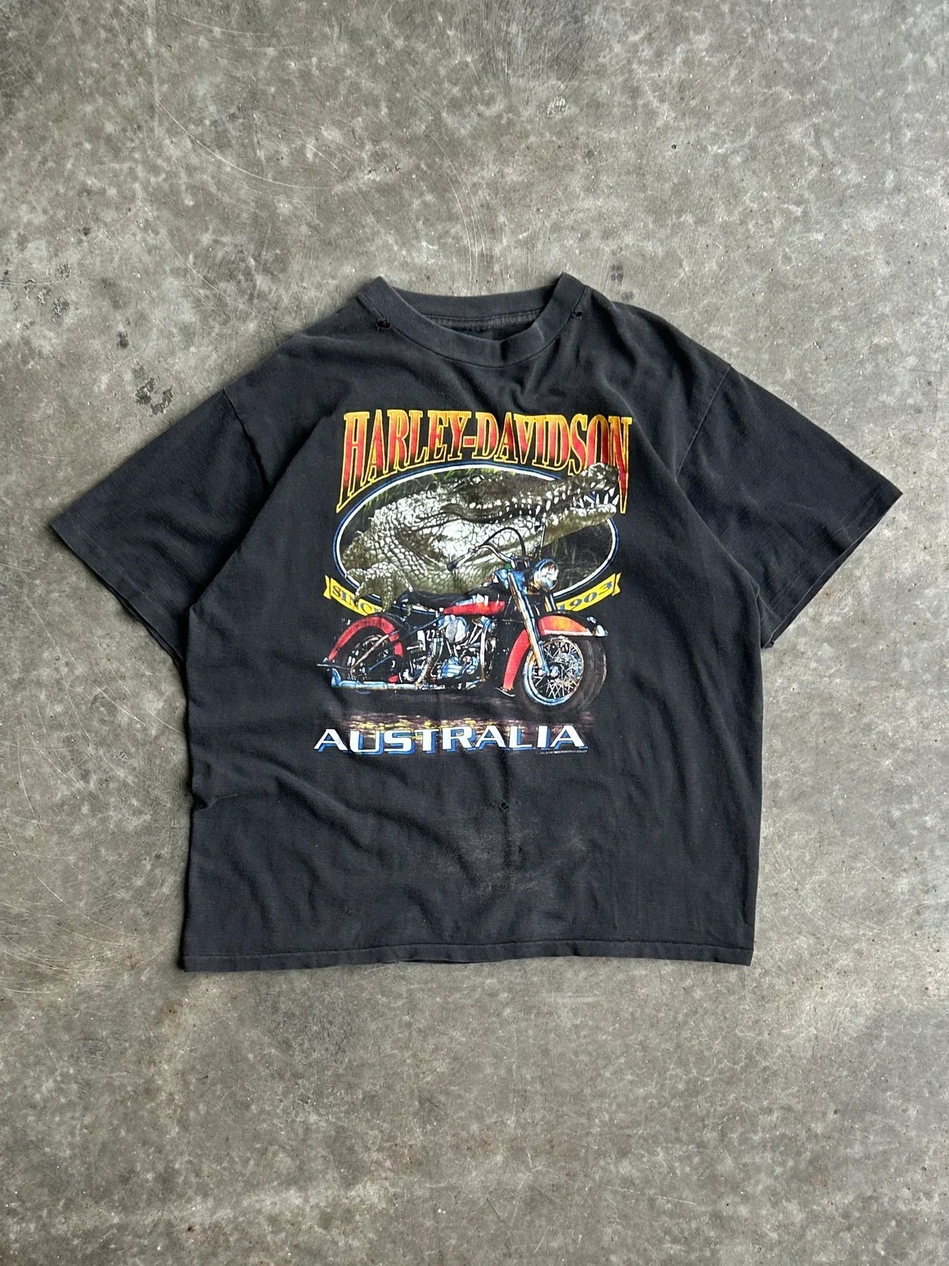 Vintage Harley Australia Tee