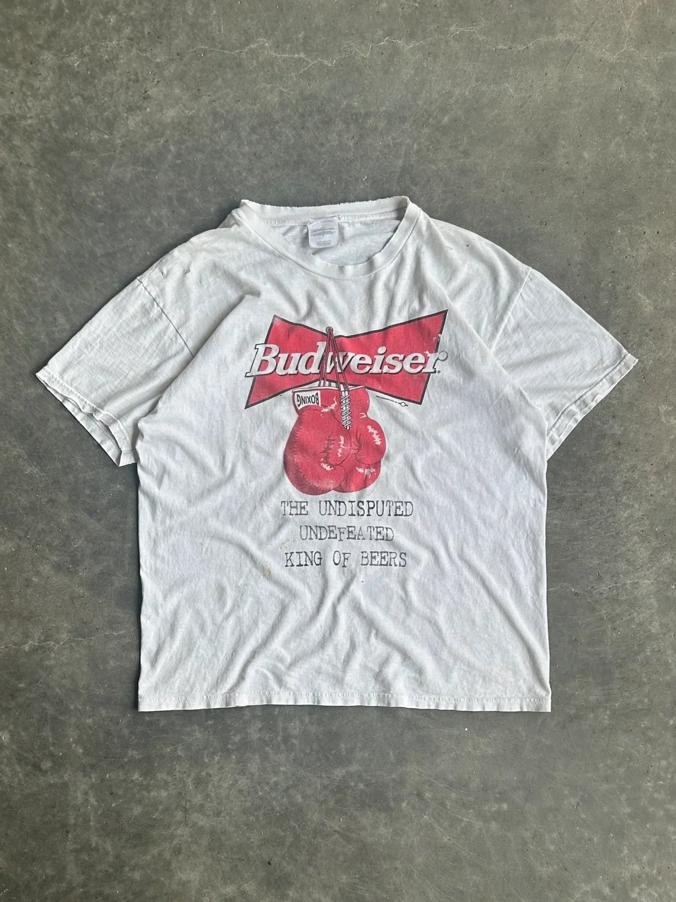 Vintage Budweiser Boxing Tee
