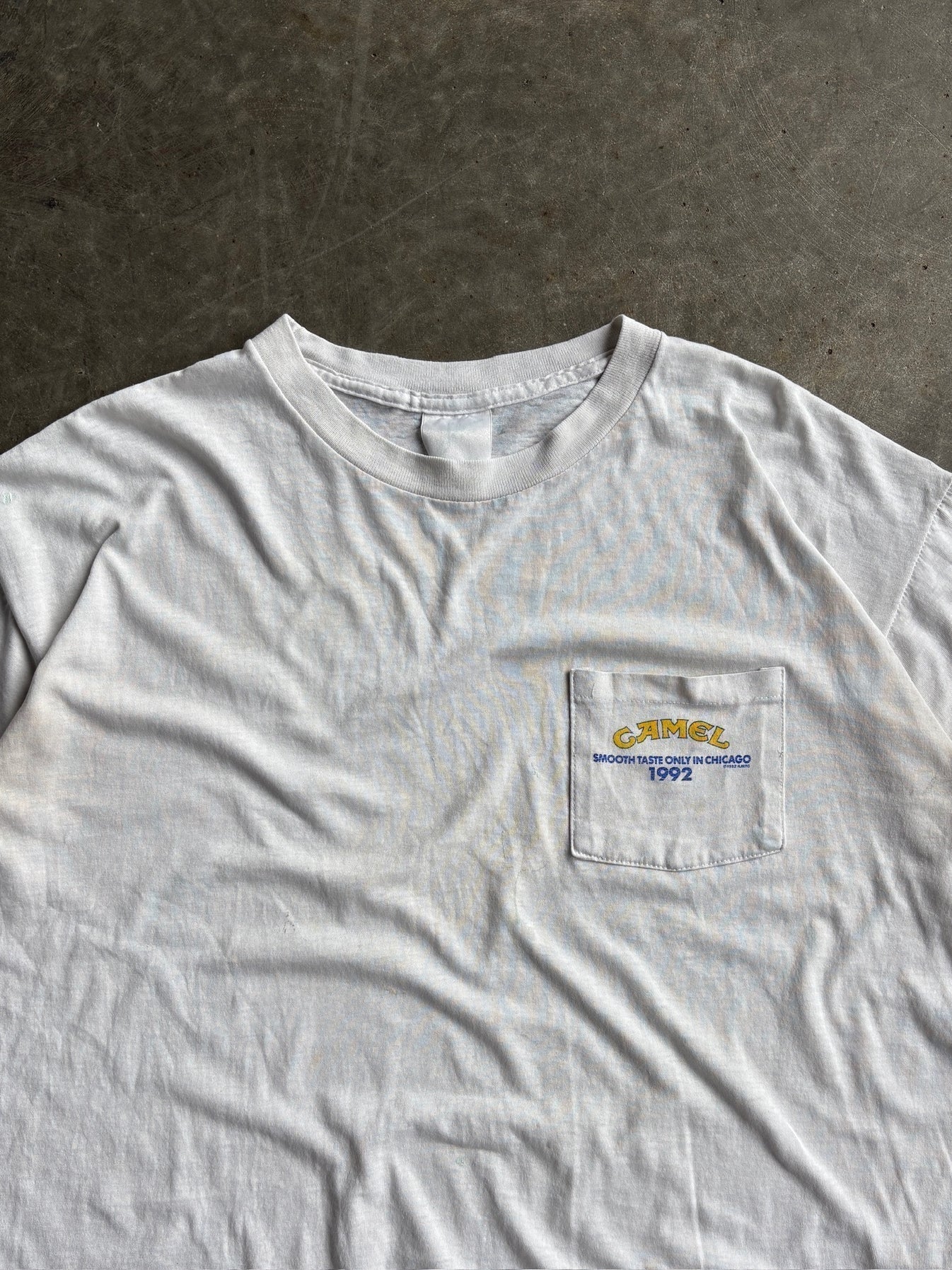 Vintage White Camel Chicago Shirt