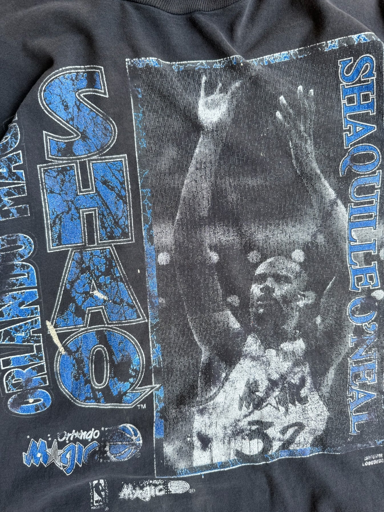 Vintage Single Stitch Shaq Orlando Graphic Tee