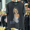 1998 BUFFY THE VAMPIRE SLAYER RARE WASHED BLACK T-SHIRT